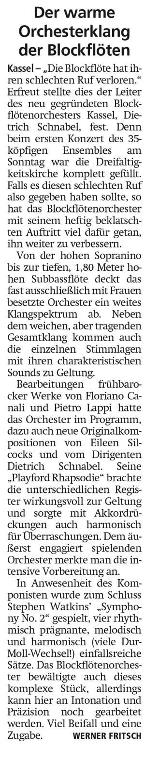 Renzension HNA Konzert 2019